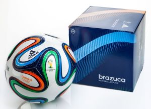 Adidas Piłka nożna World Cup 2014 Brazuca Top Replique 5 Adidas uniw - 4054069080851 1