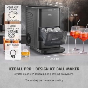 Kostkarka do lodu Caso CASO DESIGN Ice Ball Pro 3404 – kostkarka do kul lodowych 3