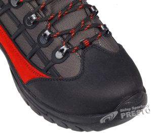 Buty trekkingowe męskie Alpinus Buty męskie Spider czarno-czerwone r. 43 4