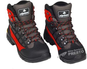 Buty trekkingowe męskie Alpinus Buty męskie Spider czarno-czerwone r. 43 7