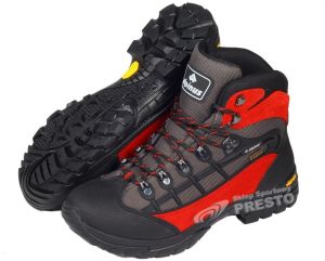 Buty trekkingowe męskie Alpinus Buty męskie Spider czarno-czerwone r. 43 8