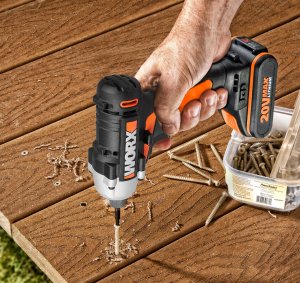 Worx Zakrętarka udarowa WORX WX291.9 170Nm z LED 20V 3