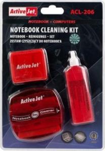 Activejet Zestaw czyszczący płyn + ściereczka do ekranów i powierzchni plastikowych (ACL-206) 2