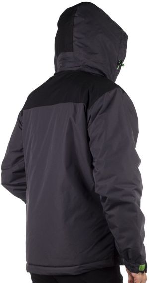 Kurtka narciarska męska Brugi Kurtka męska 4AKU 3.000 Recco grafitowo-czarno-zielona r. L 8