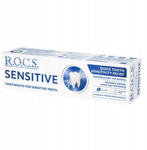 R.O.C.S. ROCS PASTA DO ZĘBÓW SENSITIVE 75ml pasta 2