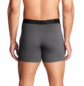 Under Armour Bokserki męskie UNDER ARMOUR Szare - 3 PAK Performance XXXL 3