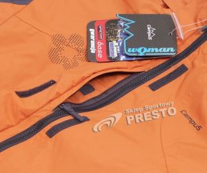 Campus Kurtka damska 3w1 Lorin II pomarańczowa r. XXL 12