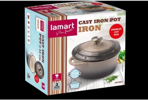 Lamart LT1301 IRON Garnek Eliwny 22CM 4
