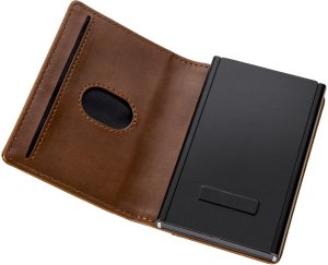 Troika TROIKA 2-in-1 Wallet SHERLOCK HOME BROWN 2