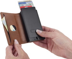 Troika TROIKA 2-in-1 Wallet SHERLOCK HOME BROWN 4