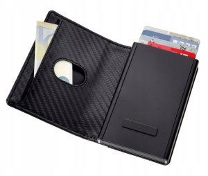 Troika TROIKA 2-in-1 Wallet SHERLOCK HOME CARBON 4