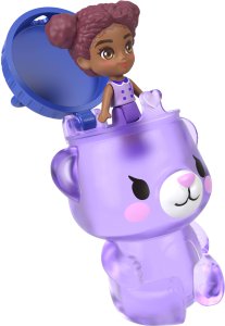 Mattel Polly Pocket Core Compact Blue-Beary Besties 5