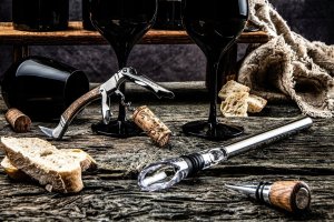 Laguiole Korkociąg Luxury Line Laguiole z akcesoriami Eleganckie pudełko 8