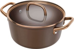 Zwilling ZWILLING Milano Stock Pot with Glass Lid 24 cm, Brown 2