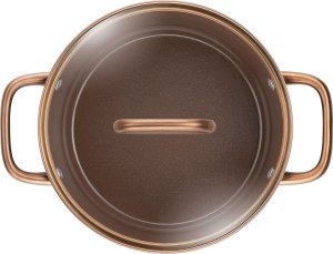 Zwilling ZWILLING Milano Stock Pot with Glass Lid 24 cm, Brown 4