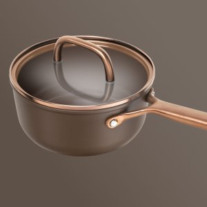 Zwilling ZWILLING Milano Saucepan with Glass Lid 18 cm, Brown 2