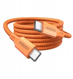 Ugreen Kabel USB-C UGREEN L502 PD 5A 1m (pomarańczowy) 2