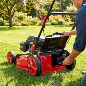 Kosiarka spalinowa Werkberg Kosiarka spalinowa Honda 200cc z napędem 56cm kosz 60L 4w1 WERKBERG 7