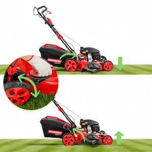 Kosiarka spalinowa Werkberg Kosiarka spalinowa Honda 200cc z napędem 56cm kosz 60L 4w1 WERKBERG 13