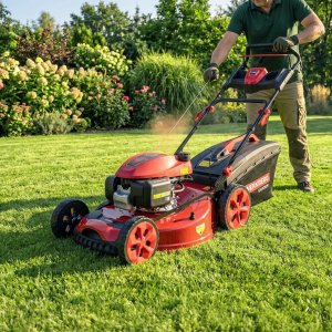 Kosiarka spalinowa Werkberg Kosiarka spalinowa Honda 200cc z napędem 56cm kosz 60L 4w1 WERKBERG 4