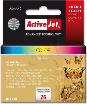 Tusz Activejet tusz AL-26R (10N0026) Cyan Magenta Yellow 1