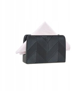 Maestro Ceramiczny serwetnik stojak na serwetki Geometry Black MAESTRO MR-20003-44 2