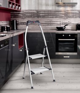 Hailo Hailo K100 TopLine 3 Step Ladder 4