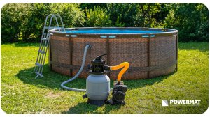 Powermat POMPA PIASKOWA DO BASENU FILTRUJĄCA DO BASENÓW 13200 l/h FILTR TIMER LCD 12
