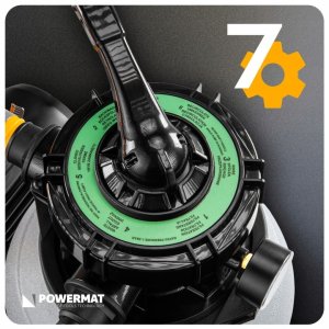 Powermat POMPA PIASKOWA DO BASENU FILTRUJĄCA DO BASENÓW 13200 l/h FILTR TIMER LCD 4