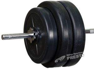Hop-Sport Ławeczka z modlitewnikiem i wyciągiem + gryfy i obciążenia + gratisy uniw - 2000091021419 11