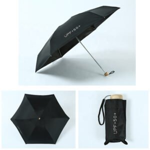 Renew Force PARASOL SKŁADANY MINI MANUALNY PARASOLKA Do Torebki Kieszonkowy ETUI 18CM 2