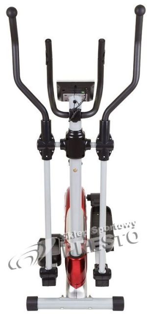 Orbitrek Hop-Sport Orbitek magnetyczny HS-40E + pas neoprenowy GRATIS! czerwono-srebrny 3