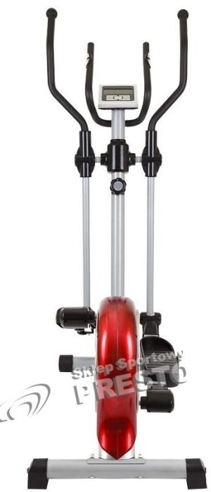 Orbitrek Hop-Sport Orbitek magnetyczny HS-40E + pas neoprenowy GRATIS! czerwono-srebrny 4