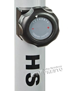 Orbitrek Hop-Sport Orbitek magnetyczny HS-40E + pas neoprenowy GRATIS! czerwono-srebrny 7