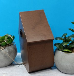 Karlsson Pudełko dźwiękowe Karlsson KA6095DW brązowe Modern Cuckoo . 6