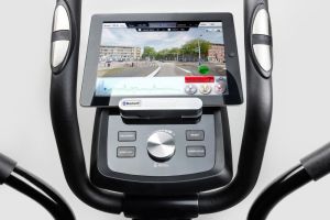 Orbitrek Hop-Sport Orbitrek elektryczno-magnetyczny HS-060C Blaze iConsole+srebrno-czarny 3