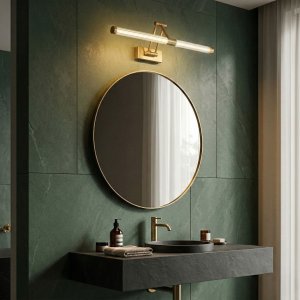 Kinkiet Toolight Kinkiet łazienkowy LED APP1900-1W 60cm Złoty Szczotkowany 4