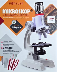 Mikroskop GENESIS Forever Mikroskop z aluminiowym korpusem Plus C2171P biały 2