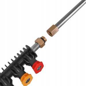 Bisanti MODUŁOWA LANCA TELESKOPOWA 2,8m + DYSZE DO MYJKI KARCHER K2 K3 K4 K5 K6 K7 6