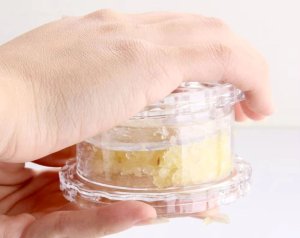 De Gusto Siekacz i praska do czosnku 2w1 ręczny młynek kuchenny 5