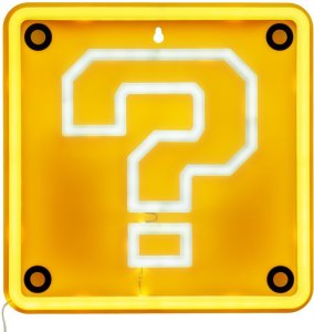 Paladone PALADONE Super Mario Neonowa Lamka Ścienna - Question Block 3