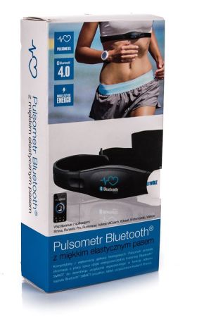 Pas do pomiaru tętna pulsometr Bluetooth 4,0 uniw - 5901619835845 3