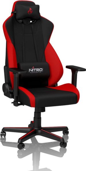Fotel Nitro Concepts S300 czarno-czerwony (NC-S300-BR) 1