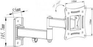 Art Uchwyt ścienny AR-82 10'' - 27'' 5