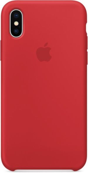 Apple iPhone X Silicone Case czerwone (MQT52ZM/A) 1