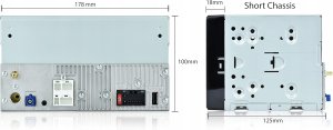 Radio samochodowe Canva Pioneer SPH-DA360DAB-AN radio Odbiornik multimedialny 2-DIN 6,8'' Wi-Fi (B0C8RNRMKR) 5
