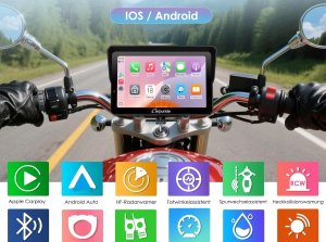 Radio samochodowe Canva Carpuride W702RS Pro Ekran motocyklowy Radar BSD BM05 CarPlay 7" Dual BT (B0G2BZ8X27) 10