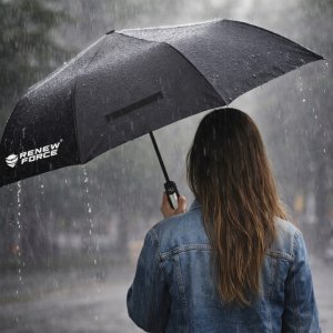 ER4 Parasol parasolka męska damska parasol składany automat XL mocna+pokrowiec (5907190109863) 3