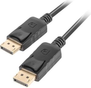 Kabel Lanberg DisplayPort - DisplayPort 1m czarny (CA-DPDP-10CC-0010-BK) 1