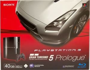Sony Playstation 3 Czarna 40GB + Gra GT 5 Prolog 2